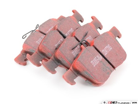 ES#3047773 - DP32173C - Rear RedStuff Performance Brake Pad Set - High performance street pad, featuring Kevlar technology - EBC - Audi