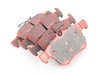 ES#3047773 - DP32173C - Rear RedStuff Performance Brake Pad Set - High performance street pad, featuring Kevlar technology - EBC - Audi