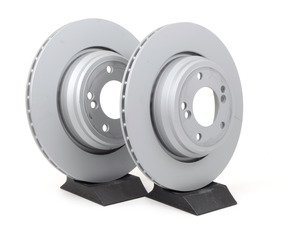 ES#3047989 - 34212229379zKT - Rear Brake Rotors - Pair (328x20) - Factory braking performance. - Zimmermann - BMW