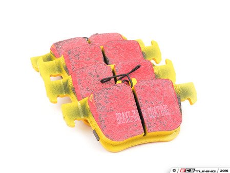 ES#3063739 - DP42153R - Rear YellowStuff Performance Brake Pad Set - EBC's premium sport street pad that offers high friction levels and heat fade resistance - EBC - Audi Volkswagen