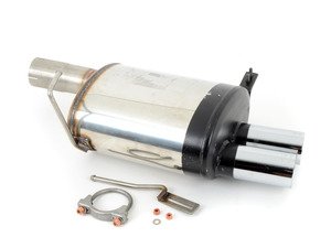 ES#3411971 - 788113KT - Supersprint Performance Sport Exhaust - Includes resonator delete pipe and stainless sport muffler with polished tips! - Supersprint - BMW