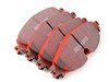 ES#3085857 - 1k0615301ADFKT - Front Brake service kit (312x25) - Featuring ECS Cross-Drilled & Slotted 2-Piece Brake Rotors and ECS EP24 Enthusiast Performance Pads - Assembled By ECS - Volkswagen
