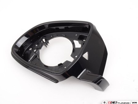 ES#2922037 - 51167327913 - Turning Mirror Black Trim Support - Left - Supports the mirror cover, indicator light, and the mirror itself. - Genuine BMW - BMW