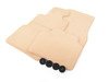 ES#3016334 - 51477426318 - Carpeted Floor Mat Set - Beige - Complete set of four - Genuine BMW - BMW
