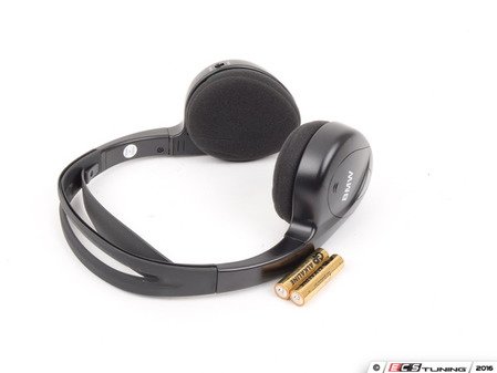 ES#180499 - 65110432313 - BMW Wireless Headphones - Designed for use with the BMW Entertainment System found in the rear seat of 5-Series BMWs - Genuine BMW - BMW
