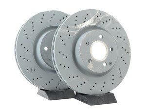 ES#2619467 - 221421171207KT4 - Front Brake Rotors - Pair (335x32) - Does not include new rotor securing screws - Genuine Mercedes Benz - Mercedes Benz