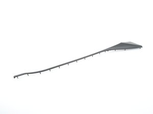ES#102861 - 51418398737 - Door Trim Molding - Black - Left - Located on the Driver's side door panel above the door handle - Genuine BMW - BMW