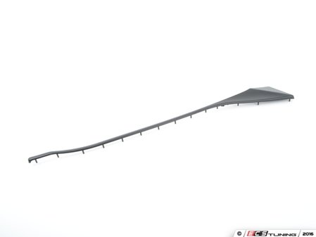 ES#102861 - 51418398737 - Door Trim Molding - Black - Left - Located on the Driver's side door panel above the door handle - Genuine BMW - BMW