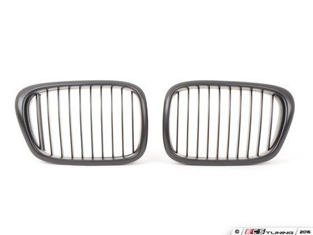 ES#3023026 - BME-1601-3000 - Blackout Grille Set - Matte Black - E39 - Add style and individuality to your BMW in minutes! - ECS - BMW