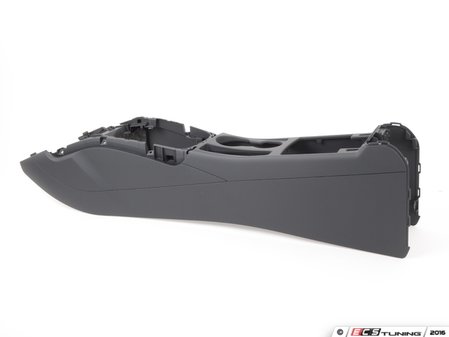 ES#3139678 - 8K0863244E6PS - Center Console Base - Sabre (Black) - Base only - Does not include ashtray or individual trim pieces - Genuine Volkswagen Audi - Audi