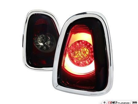 ES#3021588 - LTMINI11RGLEDTM - F56 Style LED Tail Light Red / Smoke - Pair LT-MINI11RGLED-TM - Stylish aftermarket LED tail lights for your 2011+ R56 R57 R58 R59 with smoke housing - Spec-D Tuning - MINI