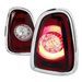 ES#3021589 - LTMINI11RLEDTM - F56 Style LED Tail Light Red - Pair LT-MINI11RLED-TM
 - Stylish aftermarket LED tail lights for your 2011+ R56 R57 R58 R59 with a red housing - Spec-D Tuning - MINI