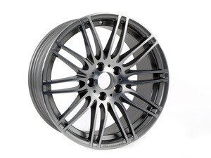 ES#65082 - 36116781047 - 19" Double Spoke Style 269 Wheel - Priced Each - (NO LONGER AVAILABLE) - 19x9 ET 39 72.6 CB - Genuine BMW - 