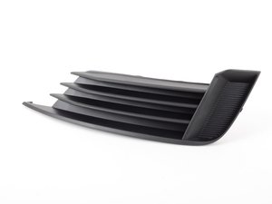 ES#2723547 - 8V58076829B9 - Lower Bumper Grille - Satin Black - Right - Keep your exterior looking clean - Genuine Volkswagen Audi - Audi