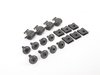 ES#2976126 - 4M0075101 - Rear Splash Guard Set - Includes splash guards, hardware and basic mounting instructions - Genuine Volkswagen Audi - Audi