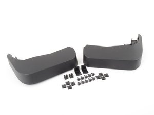ES#2976127 - 4M0075111 - Front Splash Guard Set - Includes splash guards, hardware and basic mounting instructions - Genuine Volkswagen Audi - Audi