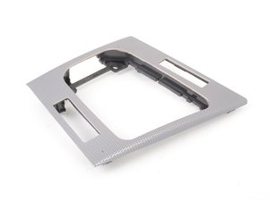 ES#117923 - 51457907051 - E46 M3 Center Console Trim - Alu Tech - Trim found on the competition package M3 only - Genuine BMW - BMW