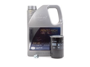 ES#4022 - W719.53KSK - Oil Service Kit - Includes standard Hengst oil filter and Pentosin 5w-40 oil - Assembled By ECS - Volkswagen