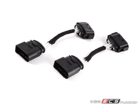 ES#1899307 - 30022 - 10-12 Pin Adaptor Wiring Kit For OEM HID Headlights - Pair - (NO LONGER AVAILABLE) - Converts USA plug to the Euro plug, this is a plug-n-play kit - ECS - 