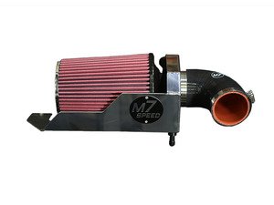 ES#3098124 - 56-312104 - M7 Speed MAXX-FLO Air Intake System - Low restriction cloth air filter which adds more air flow : polished : black elbow : cloth filter - M7 Speed - 