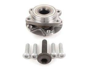 ES#2999187 - 017617ECS01 -  Front Wheel Bearing And Hub Assembly - Priced Each - Bearing and hub pre-pressed for you! Fits the left and right side - Assembled By ECS - Audi