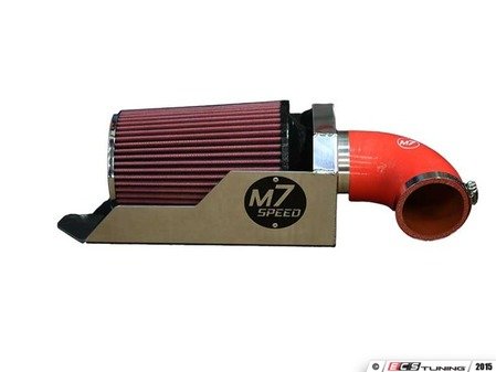 ES#3098128 - 56-312114 - M7 Speed MAXX-FLO Air Intake System - (NO LONGER AVAILABLE) - Low restriction cloth air filter which adds more air flow : polished : Red elbow : cloth filter - M7 Speed - 