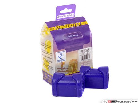 ES#2651839 - PFF5-302-19x2 - E30 Performance Polyurethane Front Sway Bar Bushing Set - Stiffer bushings allow sway bars to work at their fullest potential - 19mm - Powerflex - BMW