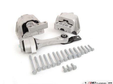ES#2763798 - MK4gol20ATKT -  Ultimate Engine & Transmission Mount Kit - Includes all needed engine and transmission mounts with replacement hardware - Assembled By ECS - Volkswagen