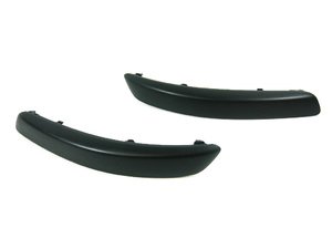 ES#10216 - 1K0998002KT - European Textured Rabbit Bumper Mouldings - Set - Textured style from the 2 Door Rabbit.  - Genuine Volkswagen Audi - Volkswagen