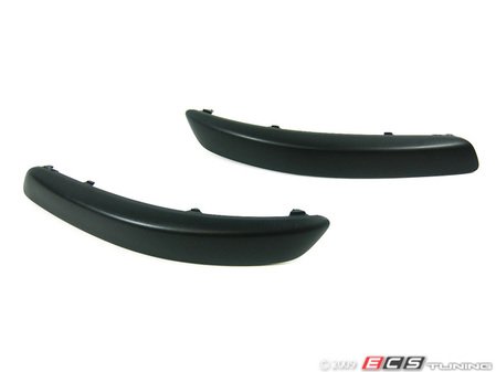 ES#10216 - 1K0998002KT - European Textured Rabbit Bumper Mouldings - Set - Textured style from the 2 Door Rabbit.  - Genuine Volkswagen Audi - Volkswagen