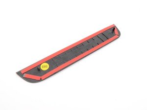ES#2109964 - 4G8853375B9B9 - S-Line Rear Door Sill - Satin Black - Left - Keep your interior looking clean - Genuine Volkswagen Audi - Audi