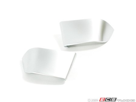 ES#8703 - VT#1A0012 - Mk5 Steering Wheel Insert Kit (Left & Right) - Exchange your black inserts for these aluminum colored inserts - ECS - Volkswagen
