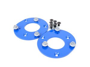 ES#3028324 - TSU3680455 - Front Fixed Camber Plates - Street/Track - Simply and inexpensively adds 2 degrees of needed negative camber for reduced understeer and reduced tire wear - Turner Motorsport - BMW