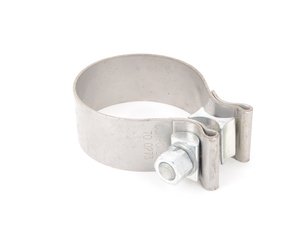 ES#2855247 - NBC250 - 2.50" (63.5mm) Exhaust Clamp - Priced Each  - Stainless steel exhaust band clamp - ECS - Audi BMW Volkswagen Mercedes Benz MINI Porsche