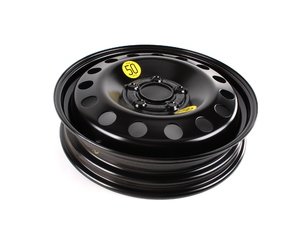 ES#64699 - 36116750007 - 17" Style 12 Emergency Wheel - Priced Each - 17x3.5" ET30 - Genuine BMW - BMW