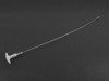 ES#2826316 - 009381ECS01A-03 - ECS Tuning Billet Engine Oil Dipstick - Clear Anodize Handle - A beautiful addition and durable upgrade for your engine - ECS - Volkswagen
