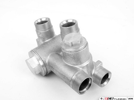 ES#2549876 - 93010701700 - Engine Oil Thermostat Assembly - For Front Oil Cooler - Sebro - Porsche