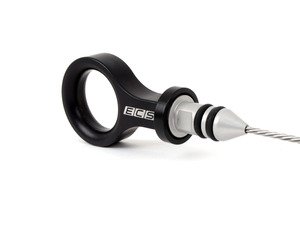 ES#2973129 - 009425ECS01-02 - Billet Aluminum Oil Dipstick - Black - M50/M52/S50/S52 - A beautiful addition and durable upgrade for your engine - ECS - BMW