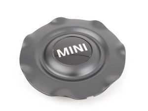 ES#2817389 - 36136862441 - Night Spoke Wheel Center Cap - Priced Each - Snaps into the center of wheel - Genuine MINI - MINI