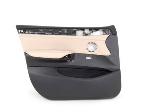ES#2970885 - 51417395375 - Door Trim Panel - Front Left - Oyster - Genuine BMW - BMW