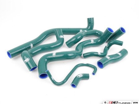 ES#3027684 - TCS382C-BRG - Samco Silicone Hose Kit - British Racing Green ( BRG ) - A stronger more durable option to OEM hoses - Samco - MINI