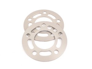 ES#3028446 - TWHF9905F05 - 5mm Big Pad Wheel Spacers - Silver (Pair) - (NO LONGER AVAILABLE) - Lightweight wheel spacers with a machined tab for easy removal - designed to work with modern large-pad BMW wheels! See description for details. - Turner Motorsport - 