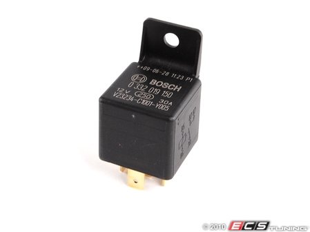 ES#4343 - 0332019150 - General Purpose Relay - Standard relay for fog lights, with mounting brackets - Bosch - Audi Volkswagen