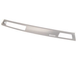 ES#2101112 - 51458049217 - Aluminum Dashboard Cover Trim - M Glacier Silver - Genuine BMW - BMW