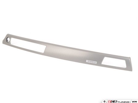 ES#2101112 - 51458049217 - Aluminum Dashboard Cover Trim - M Glacier Silver - Genuine BMW - BMW