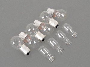 ES#2763657 - N0177326KT3 - Halogen Tail Light Bulb Refresh Kit - Includes every bulb for the inner and out tail lights - Genuine Volkswagen Audi - Audi