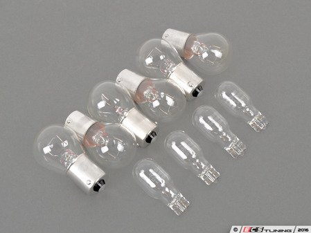 ES#2763657 - N0177326KT3 - Halogen Tail Light Bulb Refresh Kit - Includes every bulb for the inner and out tail lights - Genuine Volkswagen Audi - Audi