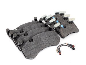 ES#2763562 - 2124210512KT6 - Front & Rear Brake Pad Kit - Featuring Genuine Mercedes-Benz Pads - Genuine Mercedes Benz - Mercedes Benz