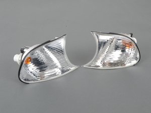 ES#3047954 - 63137165858KT - Front Turn Signal Assembly - Set - Clear/white turn signal assemblys - Magneti Marelli - BMW