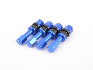 ES#3006050 - WVC001BL - Aluminum Valve Stem Kit - Blue - (NO LONGER AVAILABLE) - Constructed from Billet Aluminum and anodized for long life - VMS Racing - 